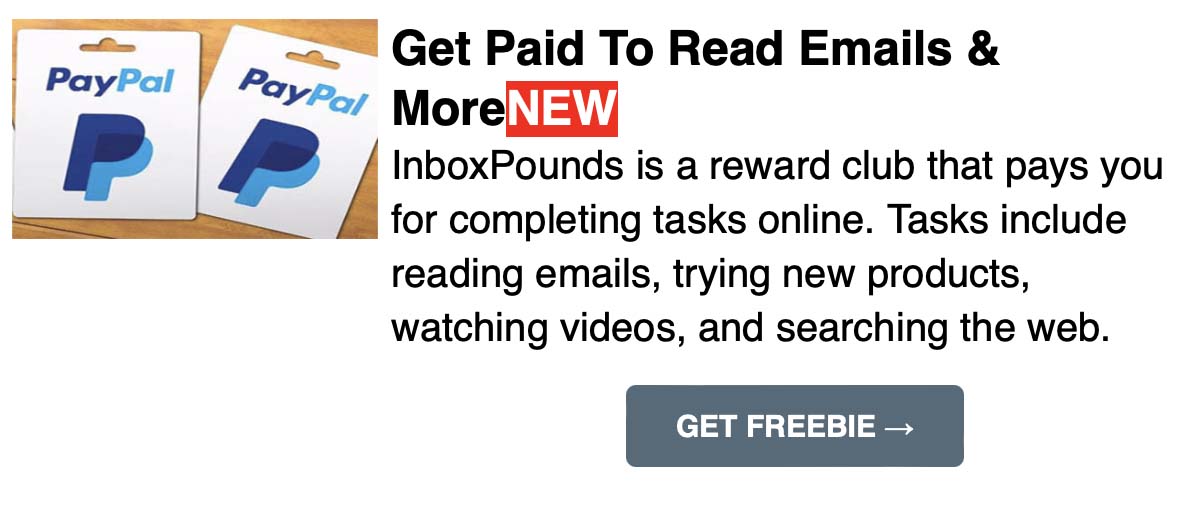 Get-Paid-To-Read-Emails-More Little Freddie Free Sample