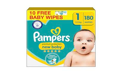 Free Pampers Baby Nappies