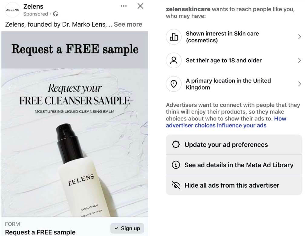 zelens Free Zelens Shiso Balm Cleanser