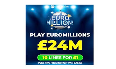 Free EuroMillions Tickets – £24M Jackpot!