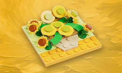 Free Lego Sunflower Toy