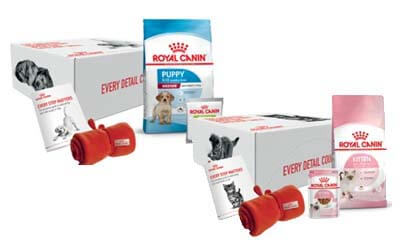 Free Royal Canin Puppy or Kitten Pack
