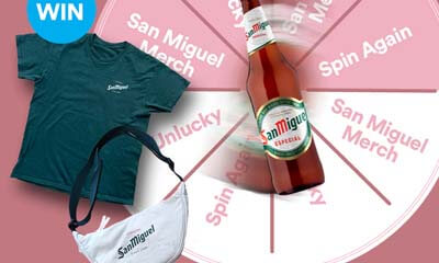 Free San Miguel T-Shirt and Bumbag
