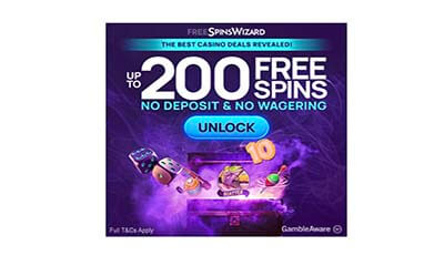 Free Spins Wizard – 200 Free Spins & No Deposit