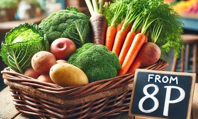 Cheap Vegetables from 8p at Supermarkets for Easter