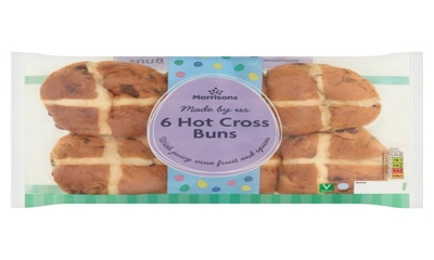 Free Morrisons Hot Cross Buns
