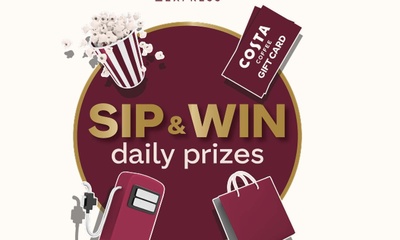 Sip and Win Daily Prizes with Costa Express