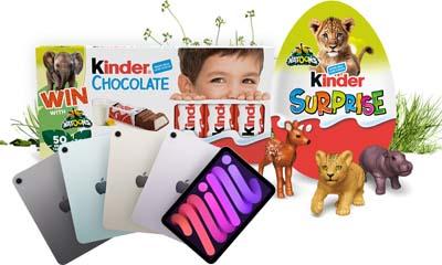 Win a Smart Tablet with Kinder