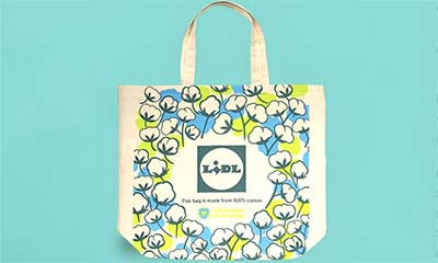 Free Lidl Cotton Tote Bag, Fruit & Bread