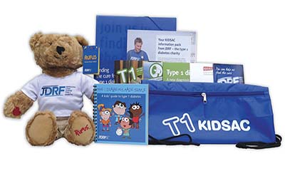 Free Teddy and Book Pack for Kids with Type 1 Diabetes