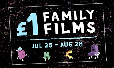 £1 Cineworld Cinema Tickets (Family Films)