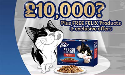 Chance to win £10,000 with Felix