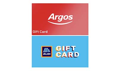 Free Argos Gift Card, Aldi Gift Card & More
