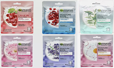 Free Garnier Sheet Face Masks