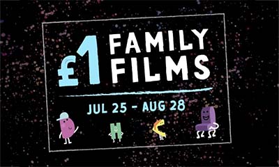 £1 Family Films Cinema Ticket