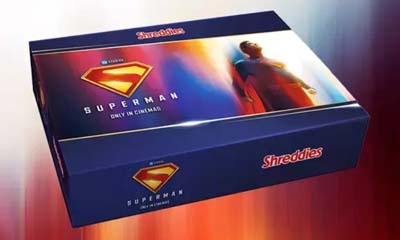 Free Superman x Shreddies Boxes