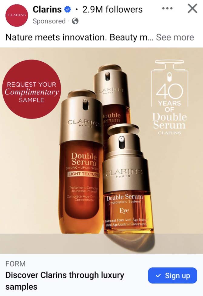Free-Clarins-Samples-Pack How To Claim Free Clarins Samples