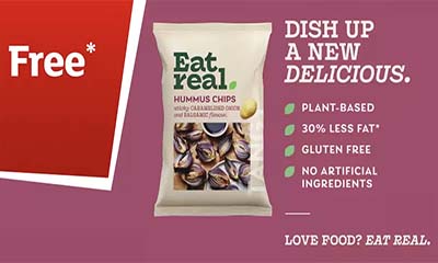 Free Eat Real Hummus Chips