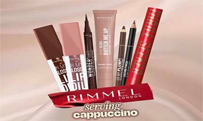 Free Rimmel Cappuccino Cosmetics Bundle