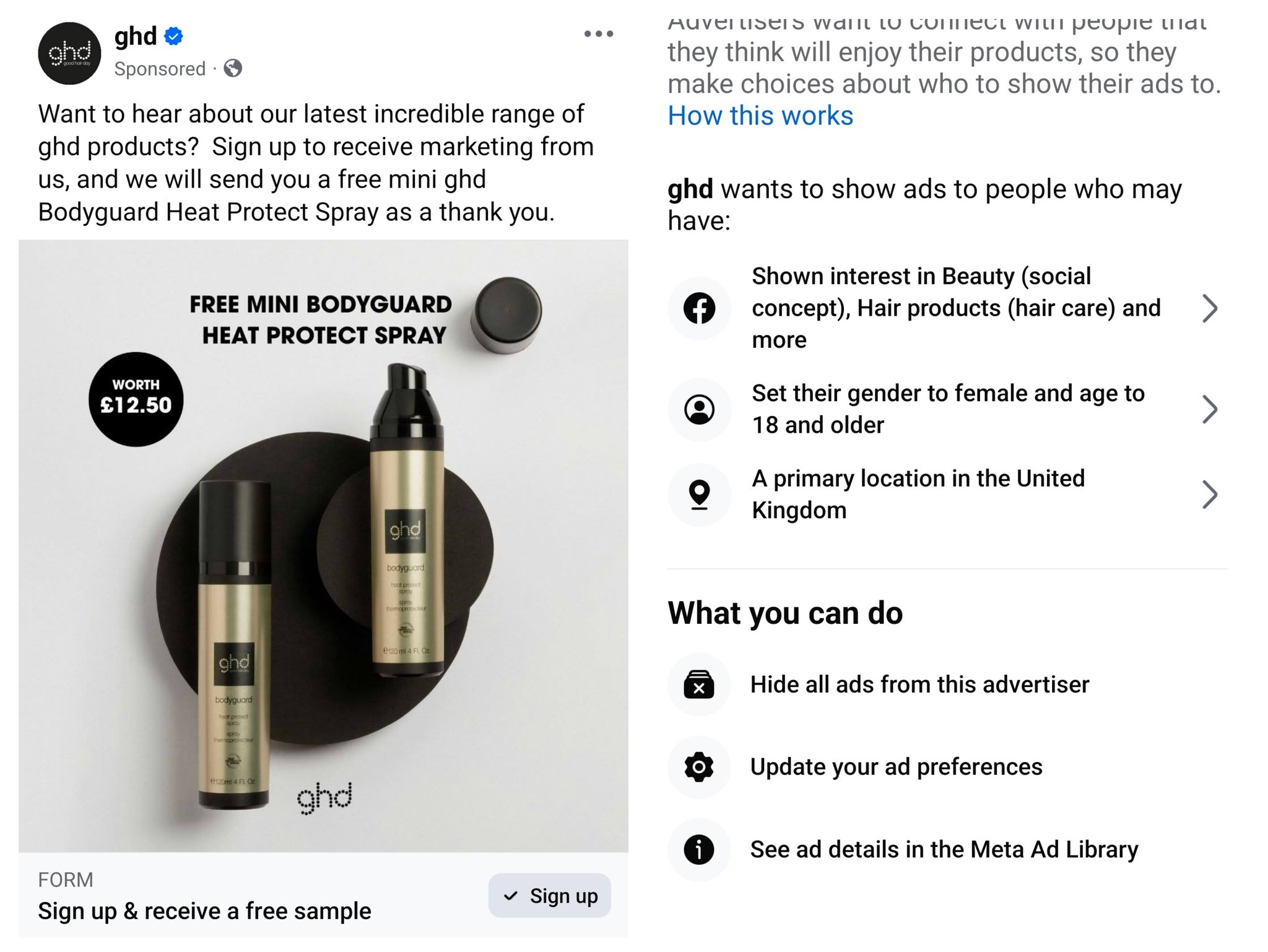 Free-GHD-Mini-Bodyguard-Heat-Protect-Spray-Bottle How To Claim Free GHD Mini Spray