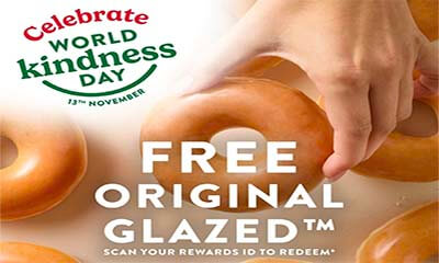 Free Krispy Kreme Doughnut for Everyone
