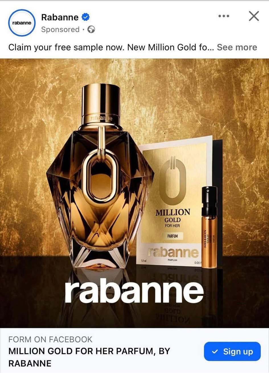 How-To-Claim-Free-Rabanne-Million-Gold-Perfume How To Claim Free Rabanne Million Gold Perfume
