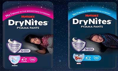 Free Huggies DryNites Nappies