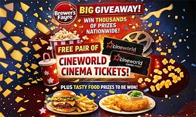 Free Pair of Cineworld Cinema Tickets