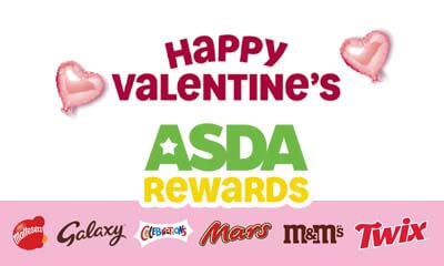 Free ASDA Valentine’s Cashpot Prizes