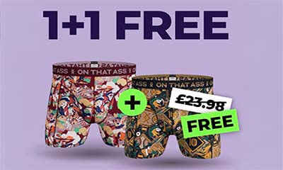 Special 2026 Offer – 2 x Free Boxer Shorts (Worth £23.98)