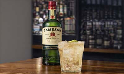 Free Jameson Whiskey Ginger & Lime Drink