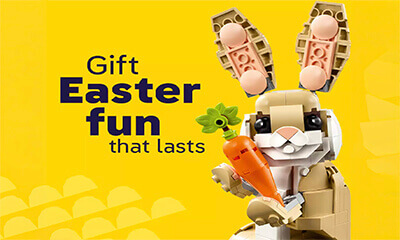 Free Easter Bunny LEGO