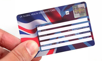 Free UK Global Health Insurance Card