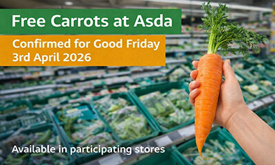 Free Carrots at Asda