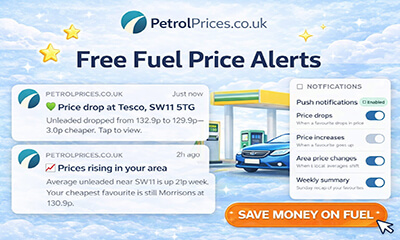 Free Fuel Price Alerts