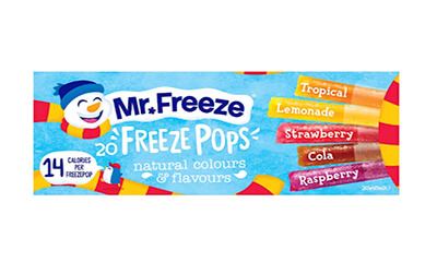 Free Mr Freeze Ice Pop