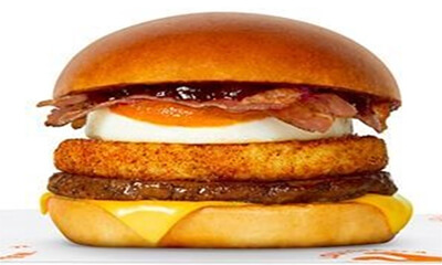 Free Popeyes Breakfast Burger