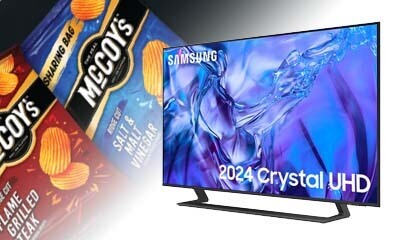 Free Samsung 50″ TV & £100 Cash