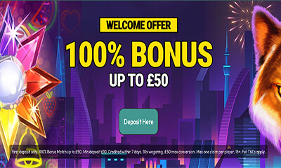 Slots Rush Welcome Bonus Offer