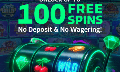 100 Free Spins – No Deposit & No Wagering!