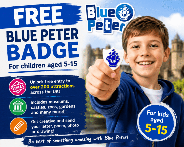 Free Blue Peter Badge