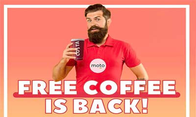 Free Costa Coffee for HGV and Van Drivers