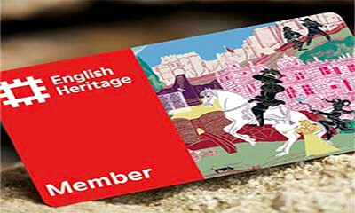 Free English Heritage Family Day Pass (Worth £40)