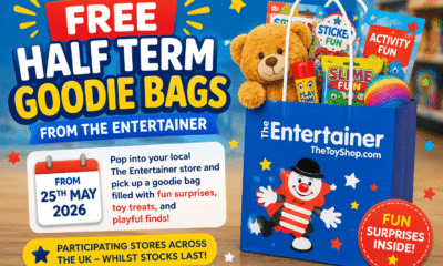 Free Half Term Goodie Bags from The Entertainer