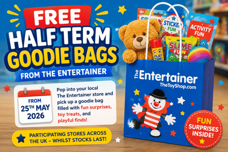 Free Half Term Goodie Bags from The Entertainer