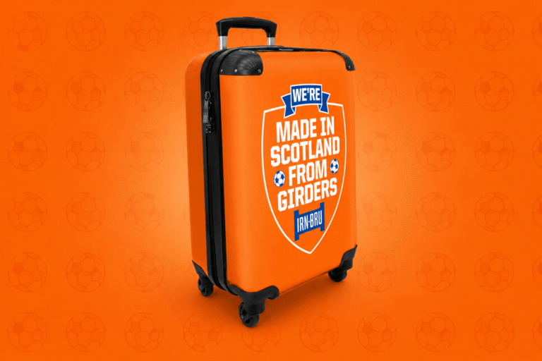 Free IRN-BRU Suitcase