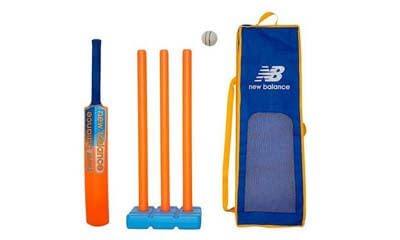 Free New Balance Plastic Cricket Bat and Ball Sets