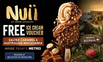 Free Nuii Salted Caramel & Australian Macadamia