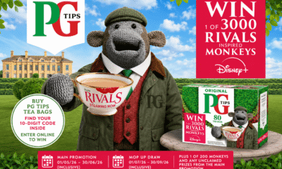 Win 1 of 3000 PG Tips Monkeys