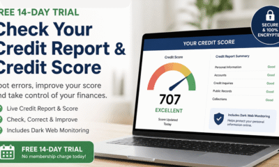 Free 14-Day Credit Report & Credit Score Trial